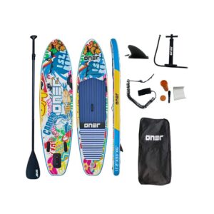 Доска надувная Supboard 340 Oner 340x84x15 желтый/синий