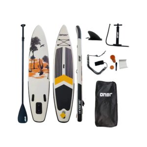 Доска надувная Supboard 427 Oner 427x81x15 белый/пальма